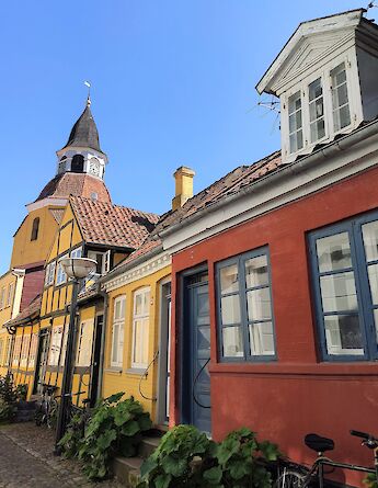 Faaborg (or Fåborg) on the island of Funen, Denmark. CC:Linus Folke Jensen