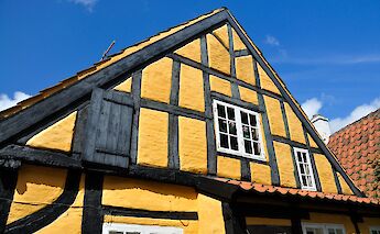 Half-timbered old houses on Faaborg (or Fåborg), Denmark. Johan Wieland@Flickr