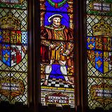 Stained-glass windows at Hampton Court, Molesey, East Molesey, England. Tom Podmore@Unsplash
