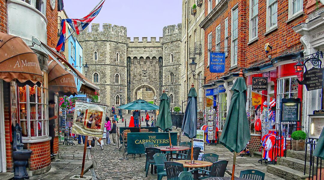 Church Street facing Windsor Castle, England. . Ray in Manila@Flickr