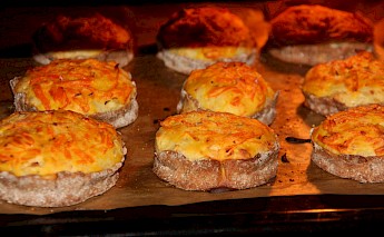 Sklandrausis, a traditional Latvian dish. Liga Eglite, Flickr