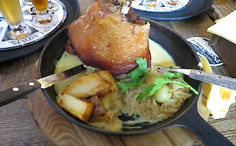 Pig's knuckle in Tallinn, Estonia. Bernt Rostad@Flickr