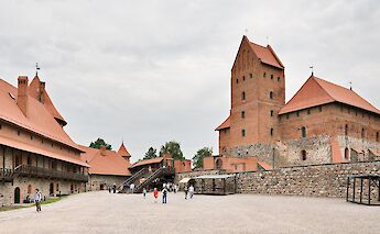 Trakai Island Castle in Lithuania. CC:Dmitry A Mottl