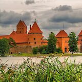 Trakai Island Castle in Lithuania. CC:Jerzy Strzelecki