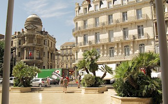 Place Gabriel Peri, Béziers, France. CC:Deemeester