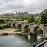 Aude River, Carcassonne, France. Hugo Margolles, Unsplash