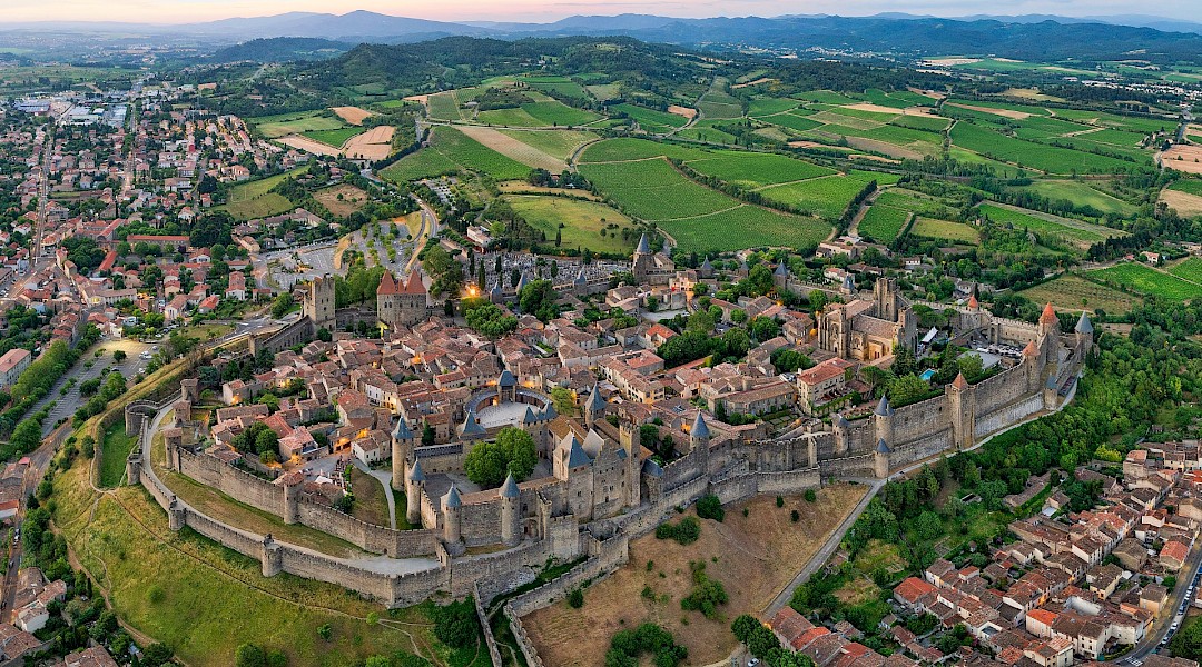 Carcassonne, France. CC:Chensiyuan