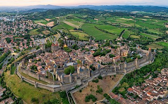 Carcassonne, France. CC:Chensiyuan