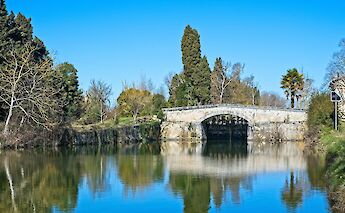Bridge over the Canal du Midi, France. Unsplash:Brian Scott