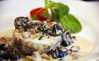 Champagne tasting with food in Épernay, France! Pug Girl@Flickr