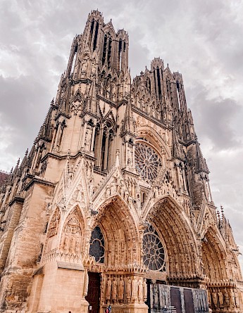 Reims Cathedral, France. Michelle Williams@Unsplash
