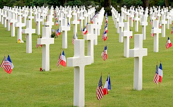 American Cemetery, Normandy, France. Peter K Burian@Unsplash