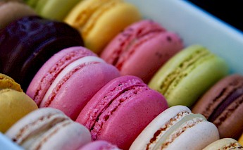 Macarons in France! Melanie Kreutz@Unsplash