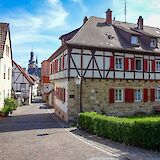 Half-timbered houses, Strasbourg to Mainz. CC:TO