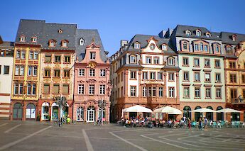 Mainz town center, Strasbourg to Mainz. CC:TO