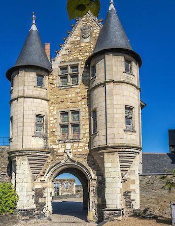 Castle in Angers, France. Unsplash:Free Nomad