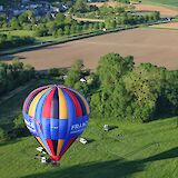 Hot-air balloon ride over the Loire Valley, France. Damien Chaudet@Unsplash
