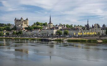 Riverside city of Saumur, France. Unsplash:Free Nomad