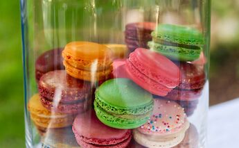 Macarons are a French favorite! Fabian Centeno@Unsplash