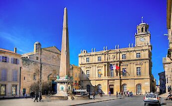 Place de la République, Arles, France. CC:Wolfgang Staudt