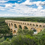 Pont Du Gard, old Roman aqueduct in Avignon, France. ZS@Unsplash