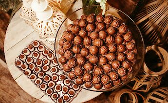 Swiss chocolates. Unsplash:JSB Co