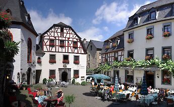 Half-timbered architecture in Beilstein, Germany. CC:Berthold Werner