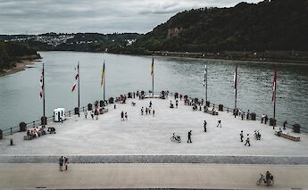 Koblenz at the confluence of the Rivers Rhine & Mosel in Germany. Jonathan Kemper@Unsplash