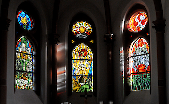 Protestant Church in Saarburg, Trier-Saarburg district, Germany. CC:Dorothea Witter-Rieder