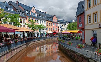 Saarburg along the Saar River, Germany. ©Hollandfotograaf