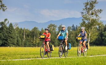 Cycling through fields, Bavaria, Germany. CC:TO