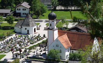 Kirche in Wallgau, Bavaria, Germany. CC:GraceKelly