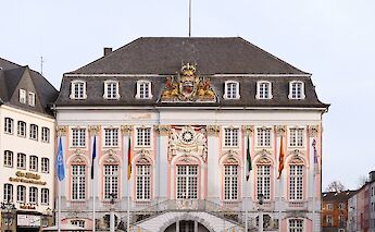 'Altes Rathaus' built in 1737 (Rococo-style), Bonn, Germany. CC:Thomas Wolf