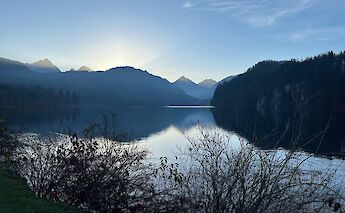 Dawn at Schwangau, Germany. Unsplash@John Atanacio
