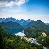Hills around Neuschwanstein, Bavaria, Germany. Unsplash@Patrick Schatz