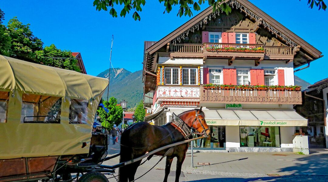 Horse and cart, Bavaria, Germany. CC:TO