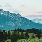 Mountains of Schwangau, Germany. Unsplash@Tobias Marks