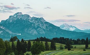 Mountains of Schwangau, Germany. Unsplash@Tobias Marks