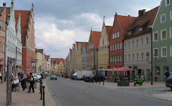 Reichsstrasse in Donauwörth, Germany. CC:Patrick Huebgen
