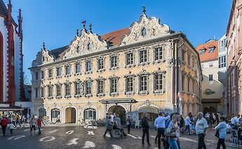 Falkenhaus in Würzburg, Bavaria, Germany. CC:Krzysztof Golik