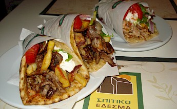 Gyros in Greece! CC:Antonio Fajardo i López