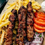 Shish kebabs in Greece! Markus Winkler@Unsplash