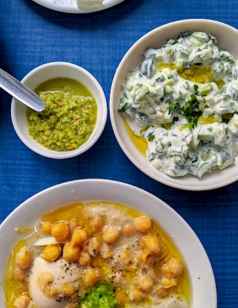 Hummus, of course! Morshani@Unsplash