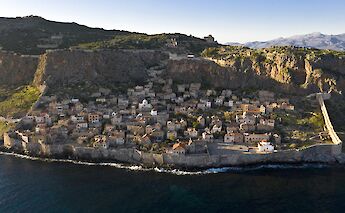 Monemvasia - a Peloponnese Island in Laconia, Greece. CC:Katsikas pantelis