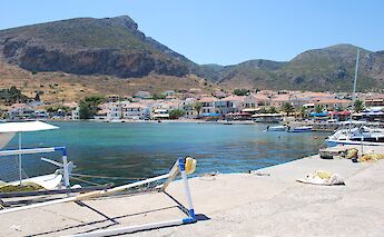 Port in Monemvasia, Laconia, Peloponnese, Greece. CC:Jean Housen