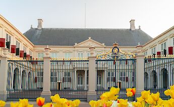 Royal Palace of the Hague in the Netherlands.
