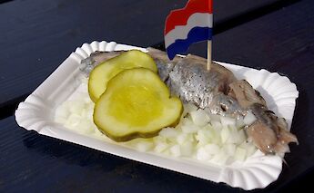 Herring is a local delicacy. CC:Jan Eric Loebe