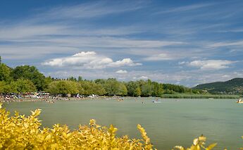 Swimming at Badacsony, Hungary. Sandor Somkuti@Flickr