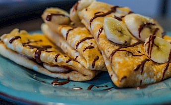 <i>Palacsinta</i>, a Hungarian dish. Delaney Van@Unsplash