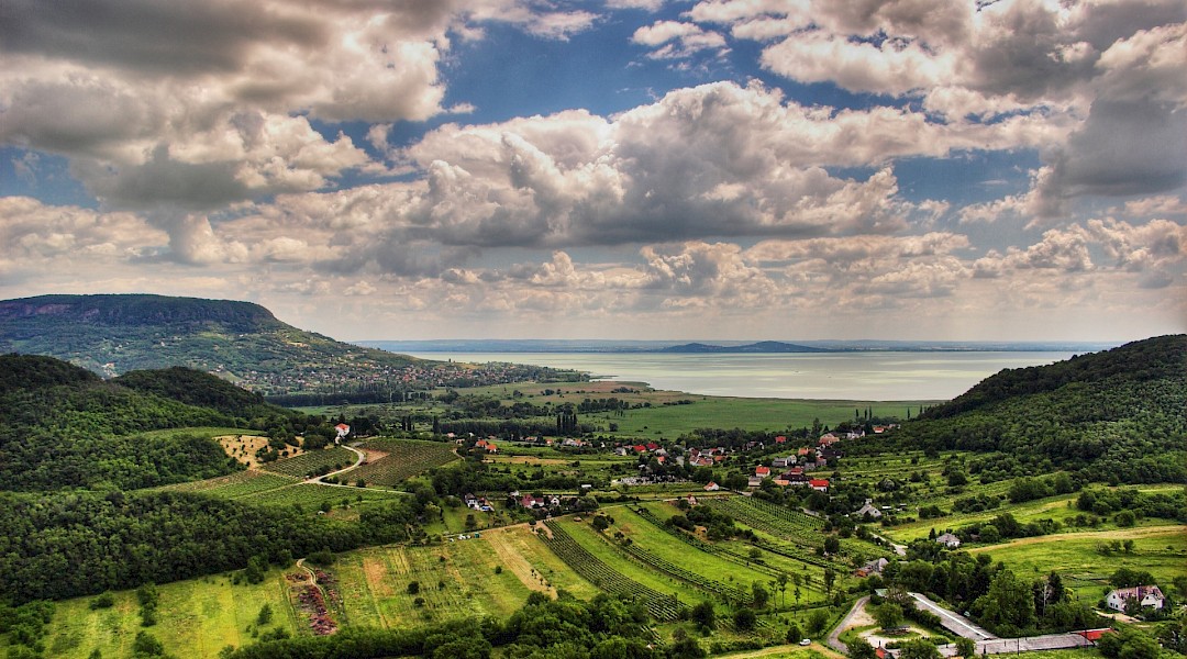 Lake Balaton in Hungary. CC:Txd